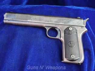 Colt 1902 Sports Commercial Mod 38 Calibre Rimless Semi Auto