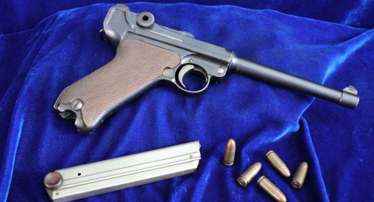 Rare Imperial German Navy 1914 Pattern Luger Pistol